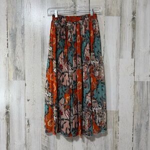 Floral Print Women's Skirt
